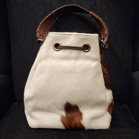 Stylish Cowhide Tote Bag - Picture 8 of 8